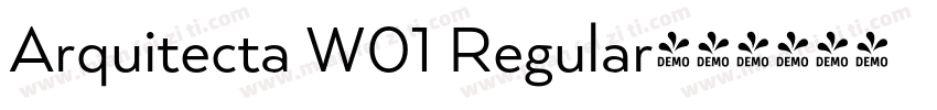 Arquitecta W01 Regular字体转换